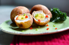 Nigerian snacks egg roll
